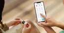 AliveCor KardiaMobile 6-Lead Personal EKG Monitor - Silver/Black - Like New