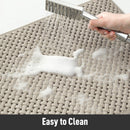 SIXHOME SHOWER MAT NON SLIP BATH MAT TUB 14"X27" SHOWER - KHAKI - Like New