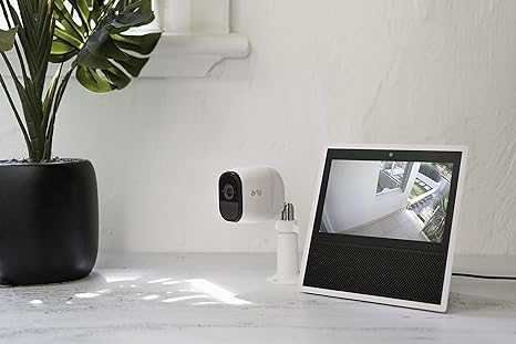 Arlo Pro Wireless Home Security Camera Siren 1 Camera Kit VMS4130-100NAS - White Like New