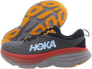 1123202 HOKA ONE ONE Bondi 8 Mens Shoes Anthracite/Castlerock Size 8.5 Like New