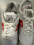 SAUCONY ORIGINALS SHADOW 6000 PREMIUM - SIZE: MEN 9.5 - WHITE/RED - Like New