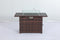 BLOWN FIRE PIT TABLE, 44" PROPANE | 48000 BTU IGNITION | GLASS ROCKS - BROWN - Like New