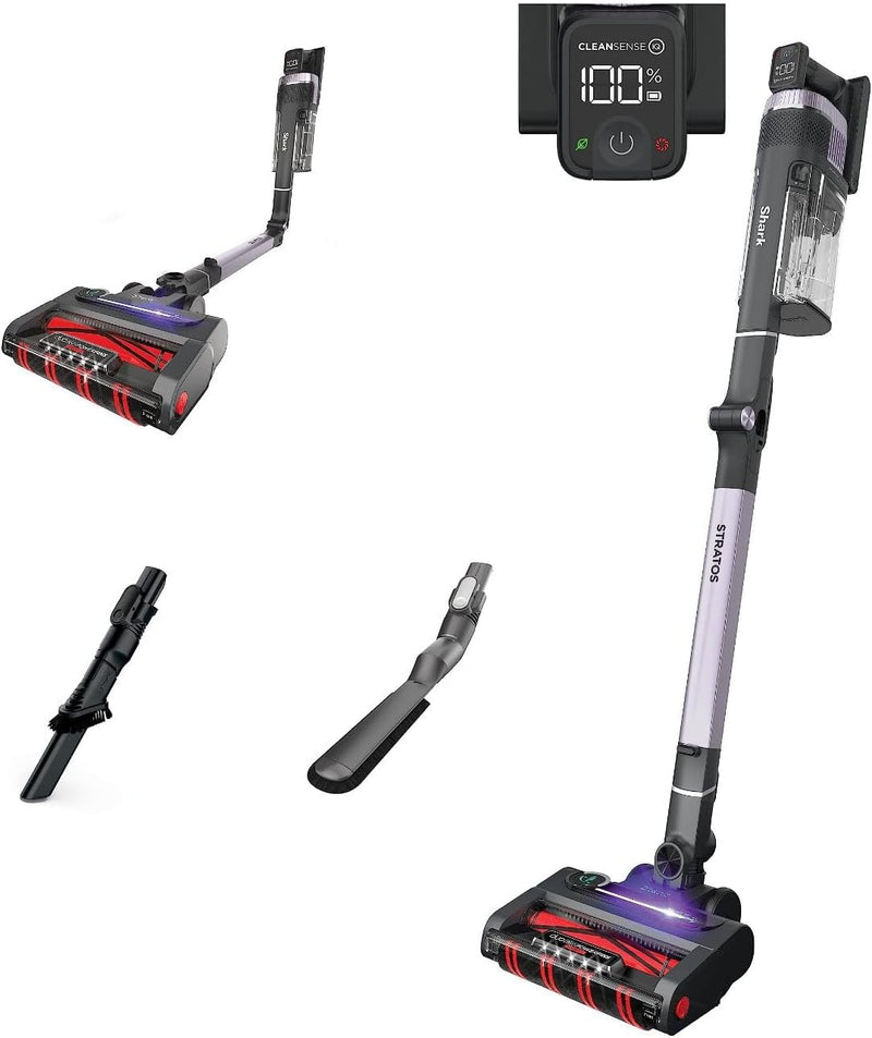Shark IZ862H Stratos Cordless Vacuum - Ash Purple - Scratch & Dent