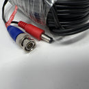 ZOSI 60 FEET ALL-IN-ONE VIDEO POWER CABLE MODEL: SP-XC-1803-TVI - BLACK - Like New
