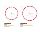 SIG SAUER HUNTING SHOOTING TARGETING RED DOT BALLISTIC ROMEO4T - BLACK - Like New