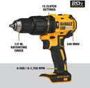 DEWALT DCK675D2 20V MAX Brushless Cordless 6-Tool Combo Kit - Black/Yellow - Like New