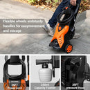 PAXCESS Powerful Electric Pressure Washer PAXCESS-HX13S - BLACK/ORANGE Like New