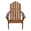 SHINE COMPANY MARINA ADIRONDACK CHAIR BACK & SEAT PRE-ASSEMBLED OAK - OAK - Like New