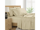 KATHY IRELAND 1000 THREAD COUNT EGYPTIAN 6-PIECE SIZE QUEEN - SUGAR IVORY - Brand New