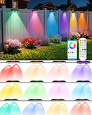 CUJEMY OUTDOOR DECK LIGHTS 16 PACK - 100FT - SMART RGB - HCP215 - Like New