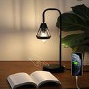 DEWENWILS Industrial Table Lamp, 3 Way Dimmable, B08DR9L4DK - Black - Like New
