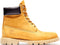 TB010061713 Timberland Men's 6-Inch Premium Waterproof Boot WHEAT Nubuck 12 Like New