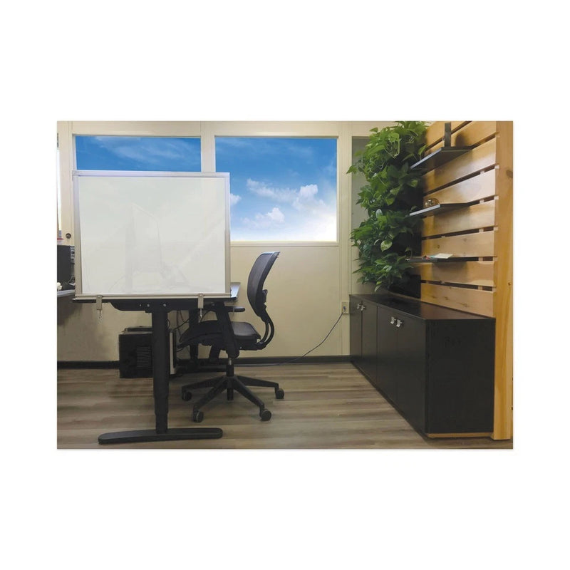 Ghent Desktop Acrylic Protection Screen, 29 x 1 x 24, Frosted (DPSF2429A) - Brand New