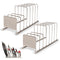 CUISINEL LID AND DISH ORGANIZER RACK 2-PACK SATIN NICKEL - Scratch & Dent