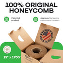 IDL Packaging HexaFil Honeycomb Packing Kraft Paper 15" x 20400" (1700 ft). - Brand New