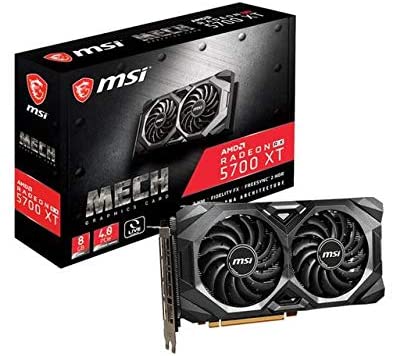 MSI Radeon RX 5700 XT 8GB GDDR6 Graphics Card Radeon RX 5700 XT MECH Like New