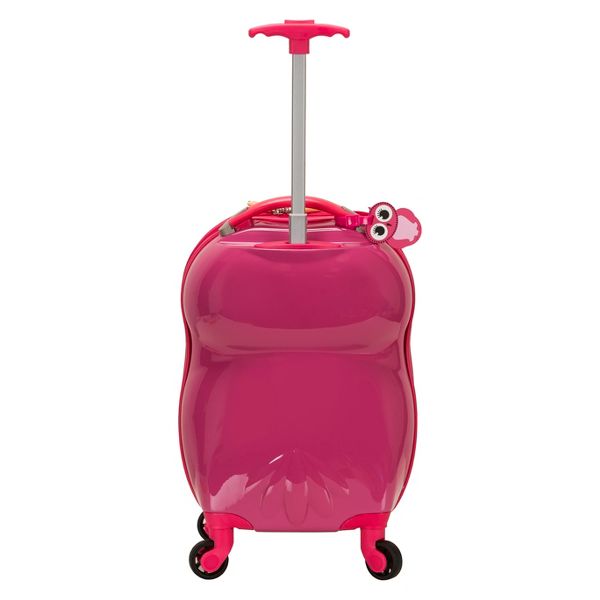 ROCKLAND KIDS' MY FIRST HARDSIDE CARRY ON SPINNER SUITCASE - OWL - Brand New