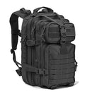 REEBOW GEAR MILITARY TACTICAL BACKPACK SMALL MOLLE ASSAULT PACK, 34L - BLACK - Like New