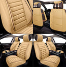 Oasis Auto Waterproof Leather Seat Cover 3RD Row OS-012 Tan - Brand New