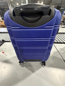 ROCKLAND MELBOURNE HARDSIDE EXPANDABLE SPINNER WHEEL LUGGAGE, 20 INCH - BLUE - Like New