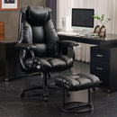 Office Chair Big and Tall, High Back Executive Chair with Ottoman, 400 lbs - Like New