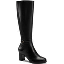 Giani Bernini Womens Mia Leather Tall Mid-Calf Boots - Black Size 7 - Brand New