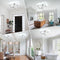 KONDRAS ACRYLIC MODERN HALLWAY LIGHT FOR CEILING 2400LM BRIGHT LED LIGHT FIXTURE - Like New