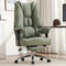 Big and Tall Office Chair 400lbs Wide Seat, (Light Green) - Like New