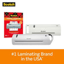 Scotch TP385625 Menu Size Thermal Laminating Pouches 3 mil 17 1/2 x 11 1/2 - Brand New