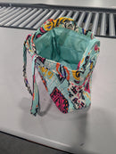 VERA BRADLEY VILLAGER M6507-50TURQUOISE MULTICOLOR-OS - TURQUOISE MULTICOLOR - Like New