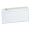 UNIVERSAL UNV36107 5.74" x 8.75" A9 Square Flap Peel Seal, 100/Box - WHITE - Brand New