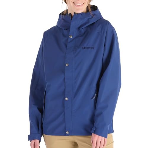 MARMOT WOMEN'S CASCADE RAIN JACKET TWILIGHT BLUE SIZE: WOMEN XL - Brand New