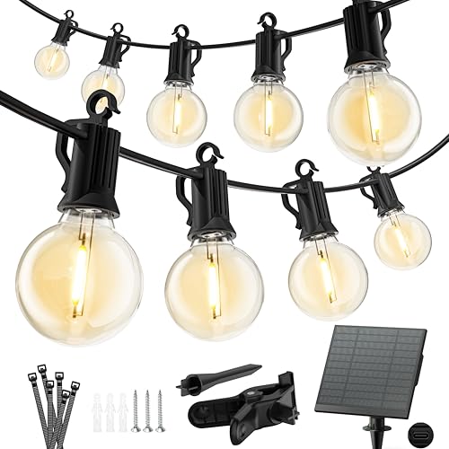 Minetom Solar Outdoor Lights - 38Ft 15 LED Waterproof GYPC-025SOL-38FT - Like New