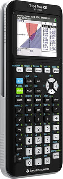 Texas Instruments Color Graphing Calculator, TI-84 Plus CE, 7.5 Inch - BLACK - Like New