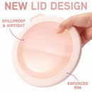 COOK WITH COLOR Mixing Bowls with TPR Lids - 12 Piece Plastic Nesting Bowls - Brand New