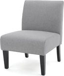 Christopher Knight Home Kassi Fabric Accent Chair ZTP98712A - Grey - Like New