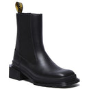 32069001 DR. MARTENS WOMEN'S MAYBOLE CHELSEA, BLACK/WANAMA SIZE 6 - Like New