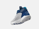 3024979-110 UNDER ARMOUR UNISEX HOVR HAVOC 5 CLONE TEAM WHITE/ROYAL M7 W8.5 Like New