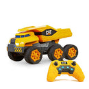 CAT CONSTRUCTION TOYS CAT MASSIVE MOVER DUMP TRUCK REMOTE CONTROL - YELLOW BLACK - Like New