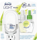 Febreze Light Plug Bamboo Starter Kit with Fade Defy Technology Pack of 2 - Brand New