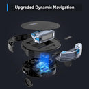 Tikom G8000 Pro Robot Vacuum and Mop Combo 4500Pa Suction 150Mins Max - Black - Like New