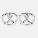 MARC JACOBS MARC BY MARC JACOBS SALTY PRETZEL STUD EARRINGS - Brand New