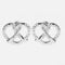 MARC JACOBS MARC BY MARC JACOBS SALTY PRETZEL STUD EARRINGS - Brand New