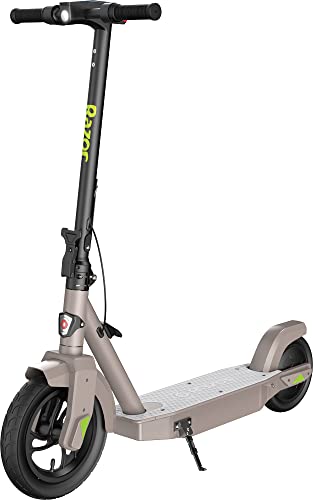 RAZOR C25 SLA ELECTRIC SCOOTER LARGE AIR-FILLED TIRES UP TO 15 MPH - GRAY - Brand New