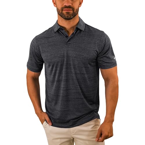 19F26MP COLUMBIA MEN'S SET POLO BLACK XL - Brand New