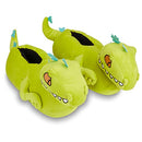 Nickelodeon Mens Rugrats Reptar Plush Slippers 90s Slippers Green Size: 8 - Brand New