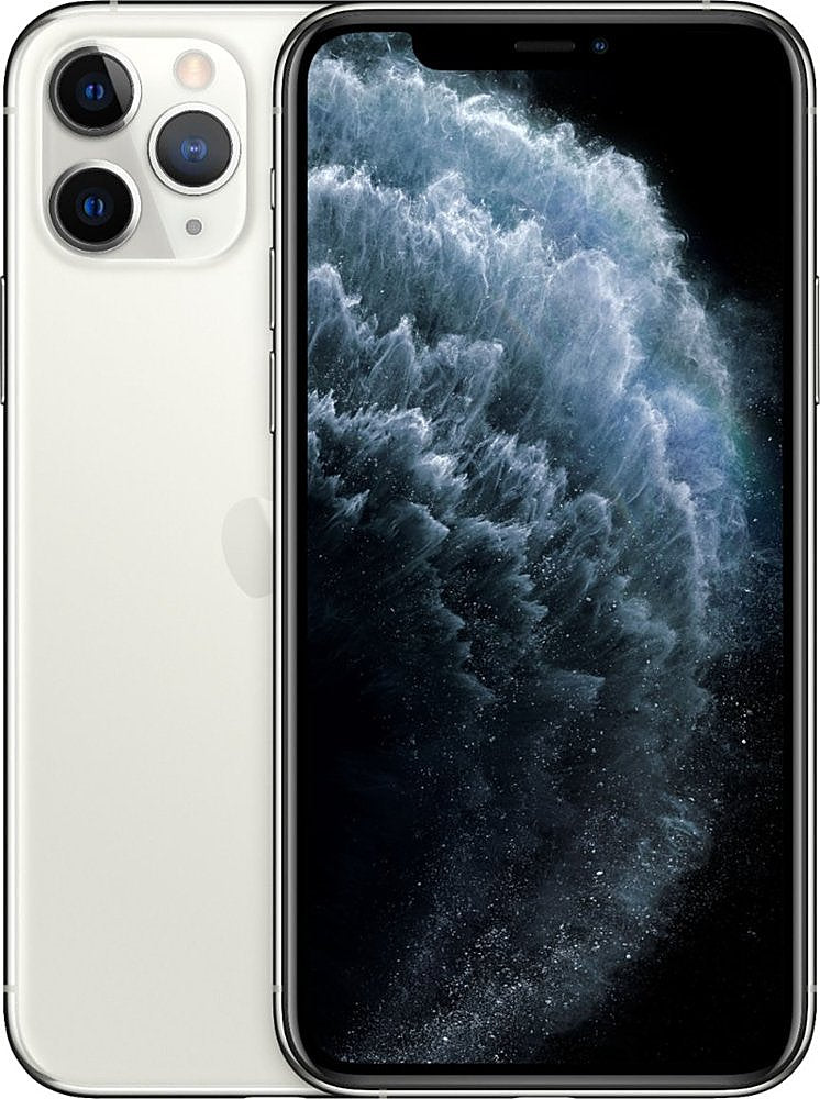 APPLE IPHONE 11 PRO MAX 256GB AT&T MWFF2LL/A - SILVER - Like New