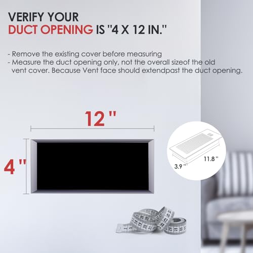 Quiet Register Booster Fan Fits 4"x 12" Register Holes 10-Speed 2x - White - Like New