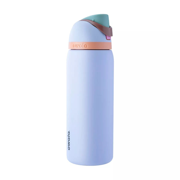 OWALA 32OZ FREESIP STAINLESS STEEL WATER BOTTLE - PERIWINKLE - Scratch & Dent