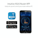ASUS RT-AX1800S DUAL BAND WIFI 6 EXTENDABLE ROUTER SUBSCRIPTION-FREE - BLACK - Like New
